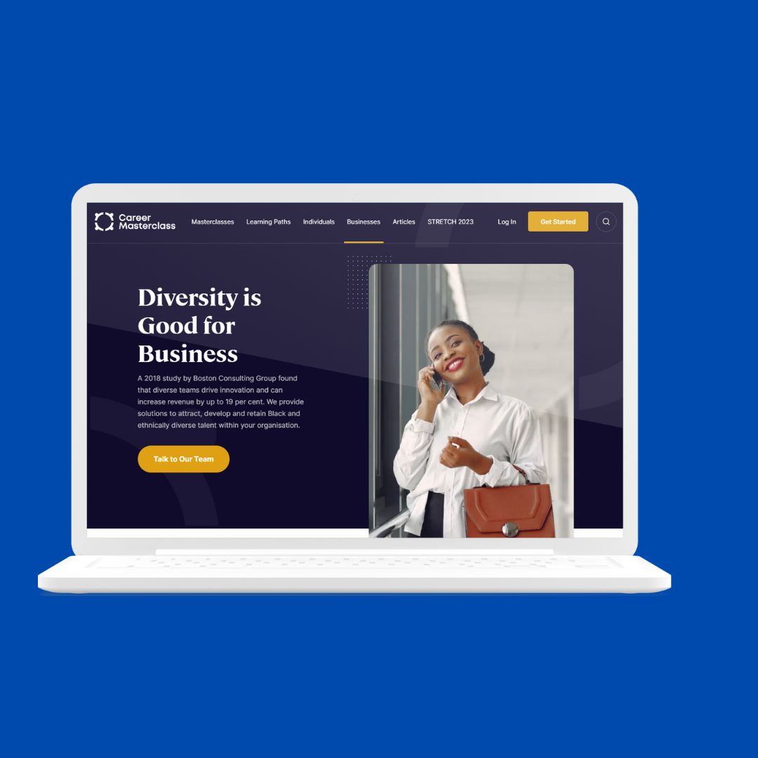 Case Study: Building a Compelling Landing Page for Career Masterclass’ Employee Programs