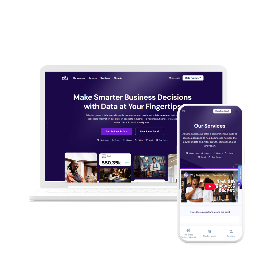 Case Study: Comprehensive Digital Presence for Data Factory Global